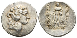 Celts in Eastern Europe AR Tetradrachm.