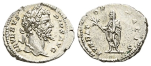 Septimius Severus AR Denarius.