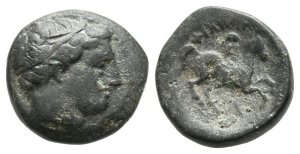 Kingdom of Macedon, Philip II AE Unit.