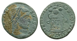 Romano-British Imitation of Constantine I BI Nummus.