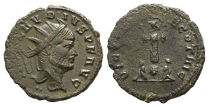 Claudius II Gothicus BI Antoninianus.