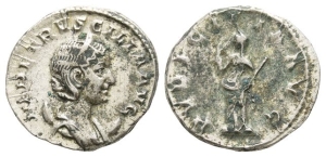 Herennia Etruscilla AR Antoninianus.