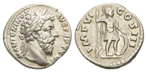 Marcus Aurelius AR Denarius.