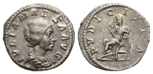 Julia Maesa AR Denarius.
