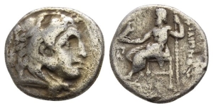 Kingdom of Macedon, Philip III Arrhidaios AR Drachm.