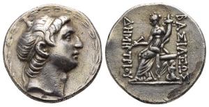 Seleukid Empire, Demetrios I Soter AR Tetradrachm.
