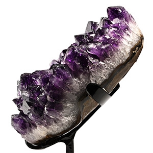 Mounted Amethyst Crystal Display