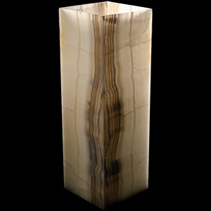 Large Ivory Onyx Lamp