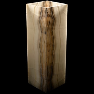 Large Ivory Onyx Lamp
