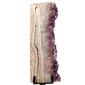 Large Agate and Amethyst  Column Display