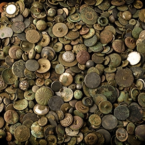 Post Medieval Bronze Button Collection