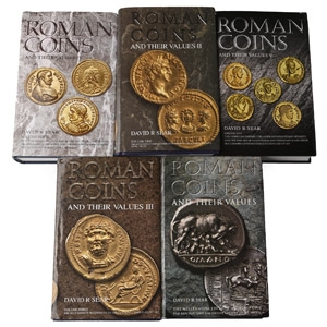 Roman Coins and Their Values - Volumes I, II, III, IV & V