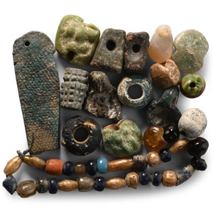 Romano-Egytian Bead and Amulet Collection