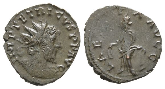 Tetricus I, Romano-Gallic Emperor BI Antoninianus.