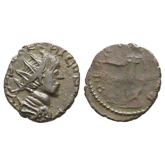 Tetricus II, as Caesar BI Antoninianus.