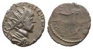 Tetricus II, as Caesar BI Antoninianus.