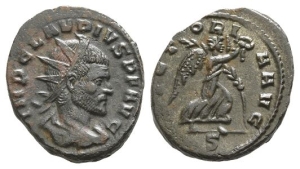 Claudius II Gothicus BI Antoninianus.