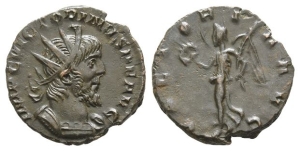 Victorinus, Romano-Gallic Emperor BI Antoninianus.