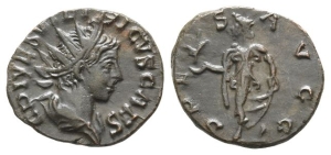 Tetricus II, as Caesar BI Antoninianus.