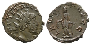 Tetricus I, Romano-Gallic Emperor BI Antoninianus.