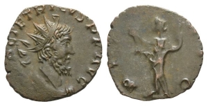 Tetricus I, Romano-Gallic Emperor BI Antoninianus.