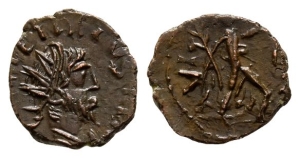 Tetricus I, Romano-Gallic Emperor BI Antoninianus.
