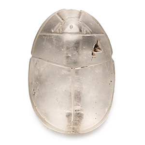 Egyptian Rock Crystal Scarab