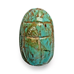 Egyptian Turquoise Scarab