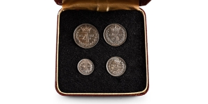 Great Britain. Hanover, Victoria AR Maundy Money Set.