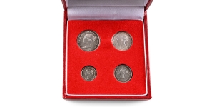 Great Britain. Hanover, Victoria AR Maundy Money Set.