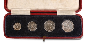 Great Britain. Hanover, Victoria AR Maundy Money Set.