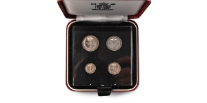 Great Britain. Hanover, Victoria AR Maundy Money Set.