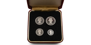 Great Britain. Windsor, Elizabeth II AR Maundy Money Set.