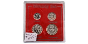 Great Britain. Windsor, Elizabeth II AR Maundy Money Set.