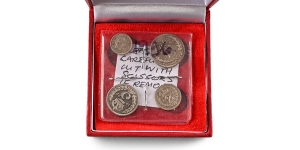 Great Britain. Windsor, George V AR Maundy Money Set.