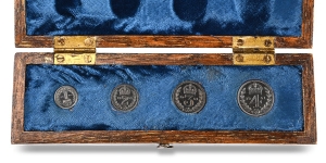 Great Britain. Windsor, George VI AR Maundy Money Set.