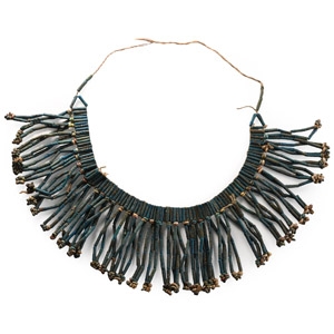 Egyptian Faience Bead Broad Collar Necklace