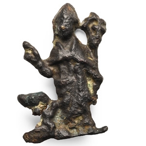 Medieval Thames St. Thomas Becket Lead-Alloy Pilgrims Badge