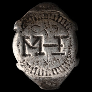 Museum Reproduction of Tudor Silver Henry Darnley Ring