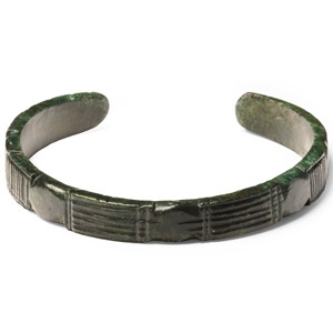 Roman Decorated Bronze Bracelet