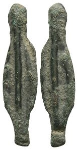 Moesia, Istros AE Arrowhead Cast.