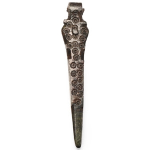 Late Roman Bronze Tweezers