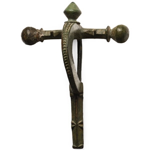 Roman Bronze Crossbow Brooch