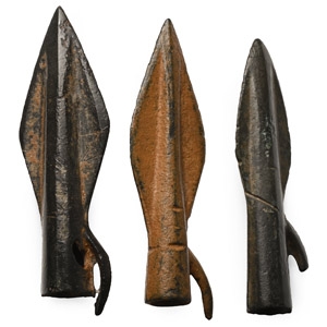 Greek Bronze Arrowhead Group