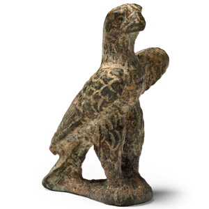 Roman Bronze Eagle Statuette