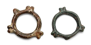 Group of Two [2] Celtic AE Ring Money.