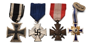 Group of Four [4] Medals.