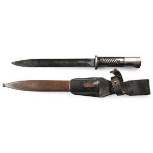 WWII Full Matching K98 Bayonet and Scabbard