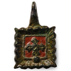 Medieval Knights Bronze Heraldic Horse Harness Pendant