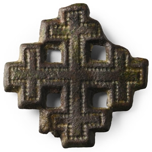Medieval Bronze Knights Holy Sepulchre Badge